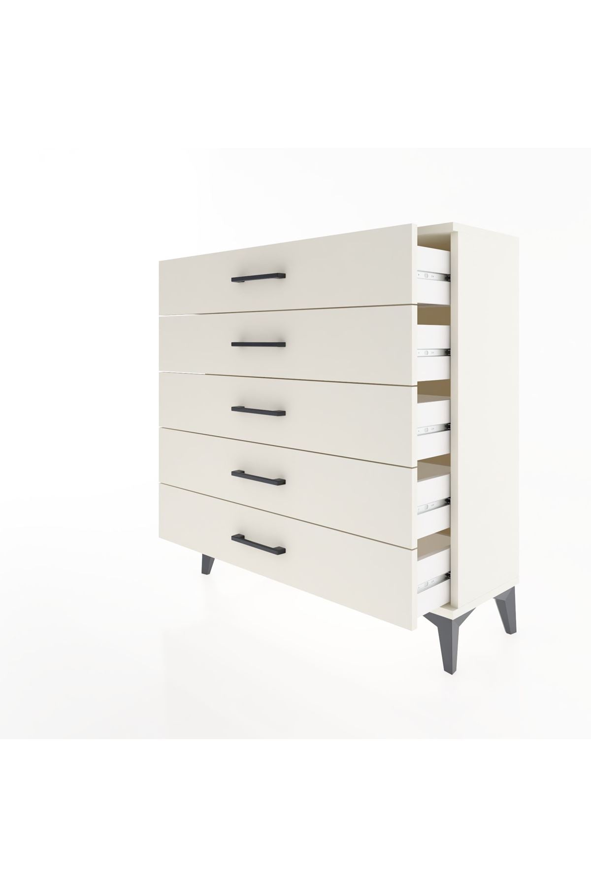 Arges Şifonyer 5 Çekmeceli 88x30x96 - S04M001V1A