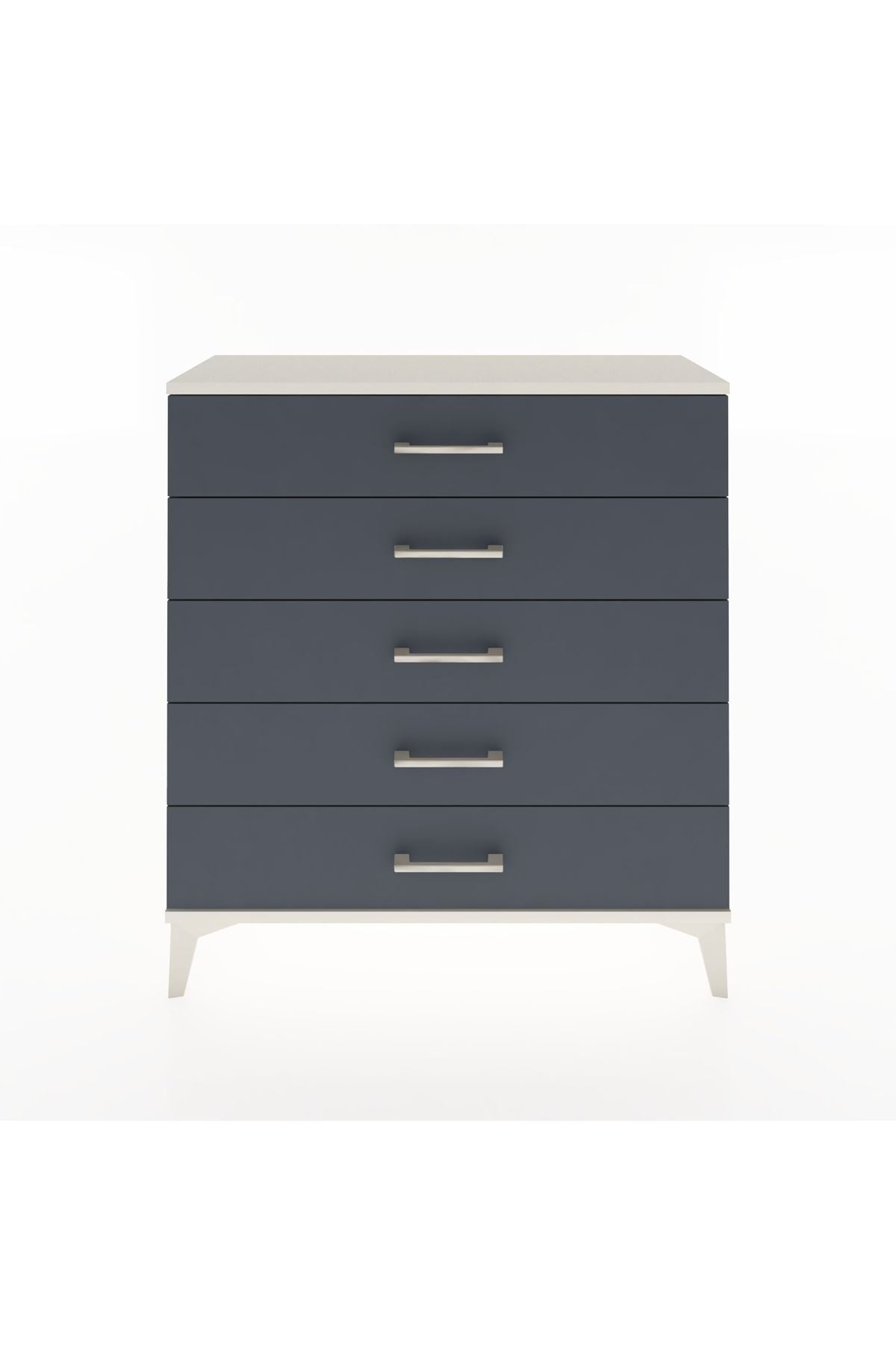 Arges Şifonyer 5 Çekmeceli 88x30x96 - S04M001V2A