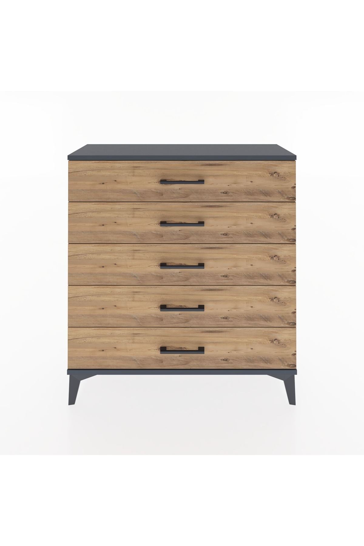 Arges Şifonyer 5 Çekmeceli 88x30x96 - S04M001V6A