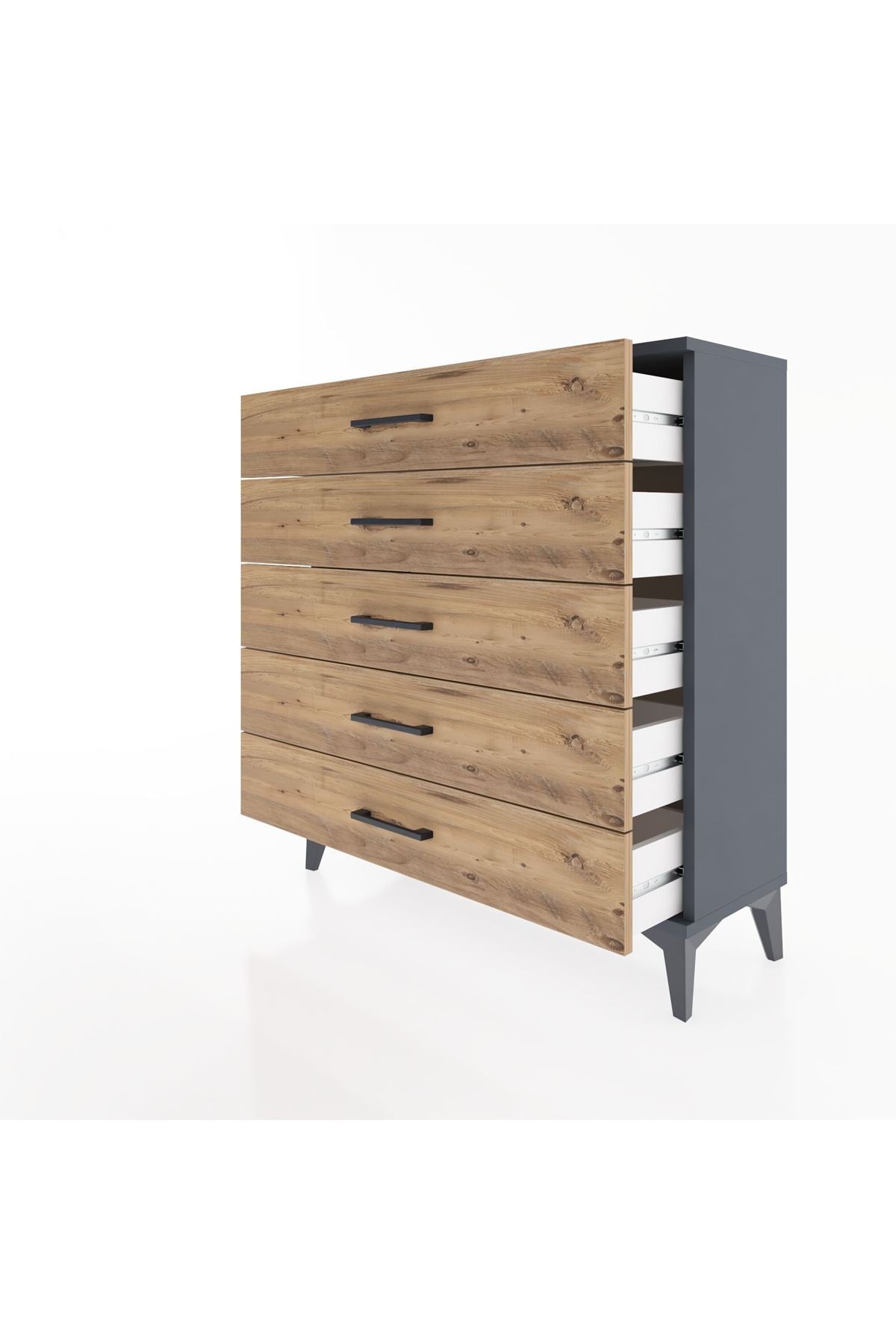 Arges Şifonyer 5 Çekmeceli 88x30x96 - S04M001V6A