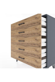 Arges Şifonyer 5 Çekmeceli 88x30x96 - S04M001V6A