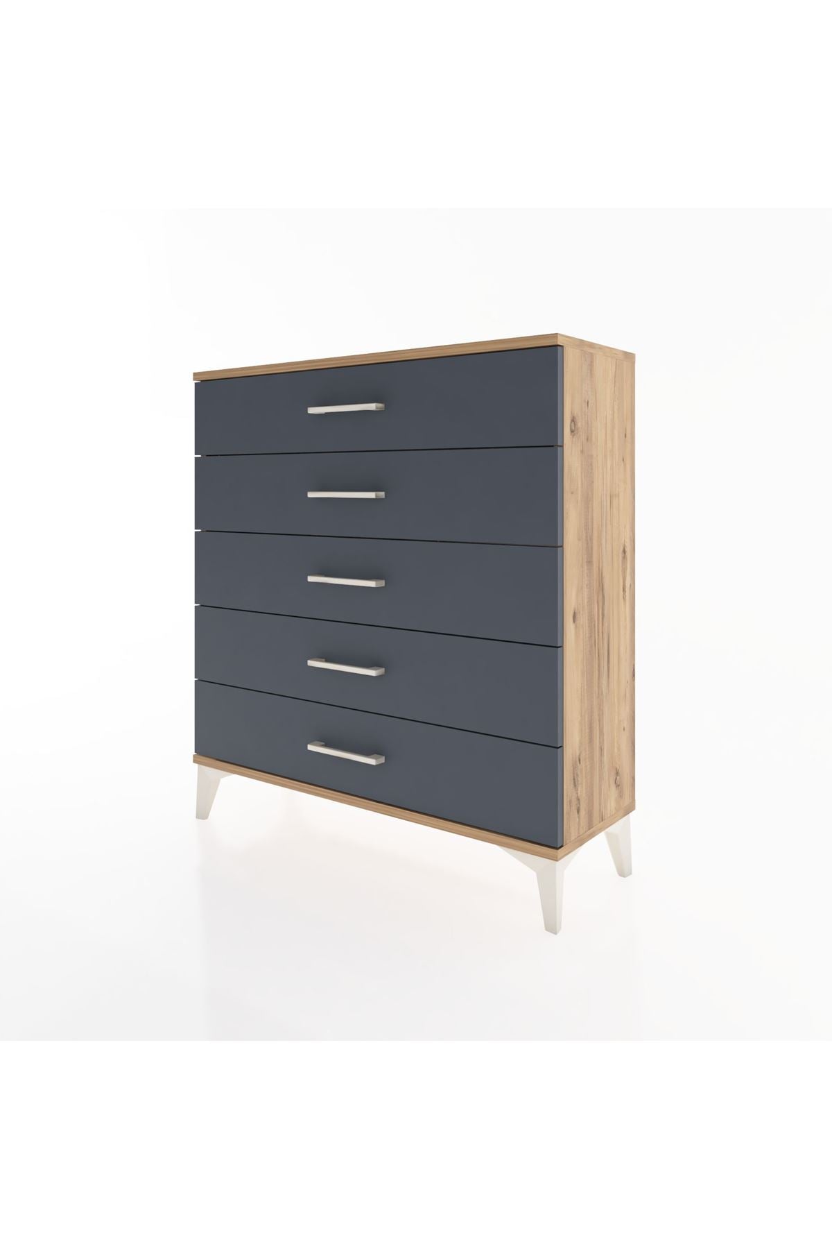 Arges Şifonyer 5 Çekmeceli 88x30x96 - S04M001V8A