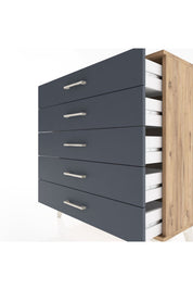Arges Şifonyer 5 Çekmeceli 88x30x96 - S04M001V8A