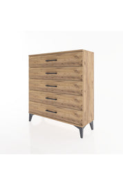 Arges Şifonyer 5 Çekmeceli 88x30x96 - S04M001V9A