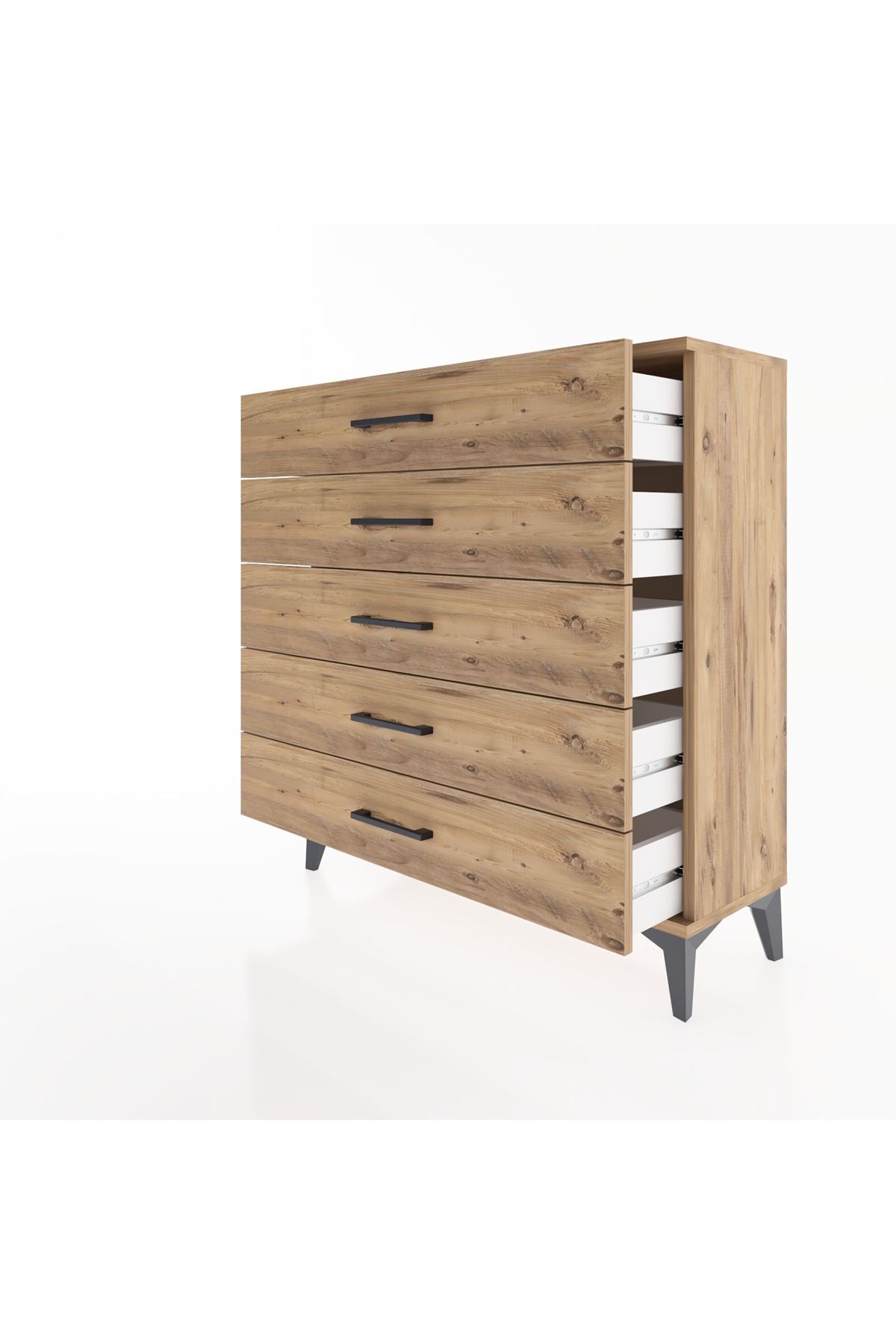 Arges Şifonyer 5 Çekmeceli 88x30x96 - S04M001V9A