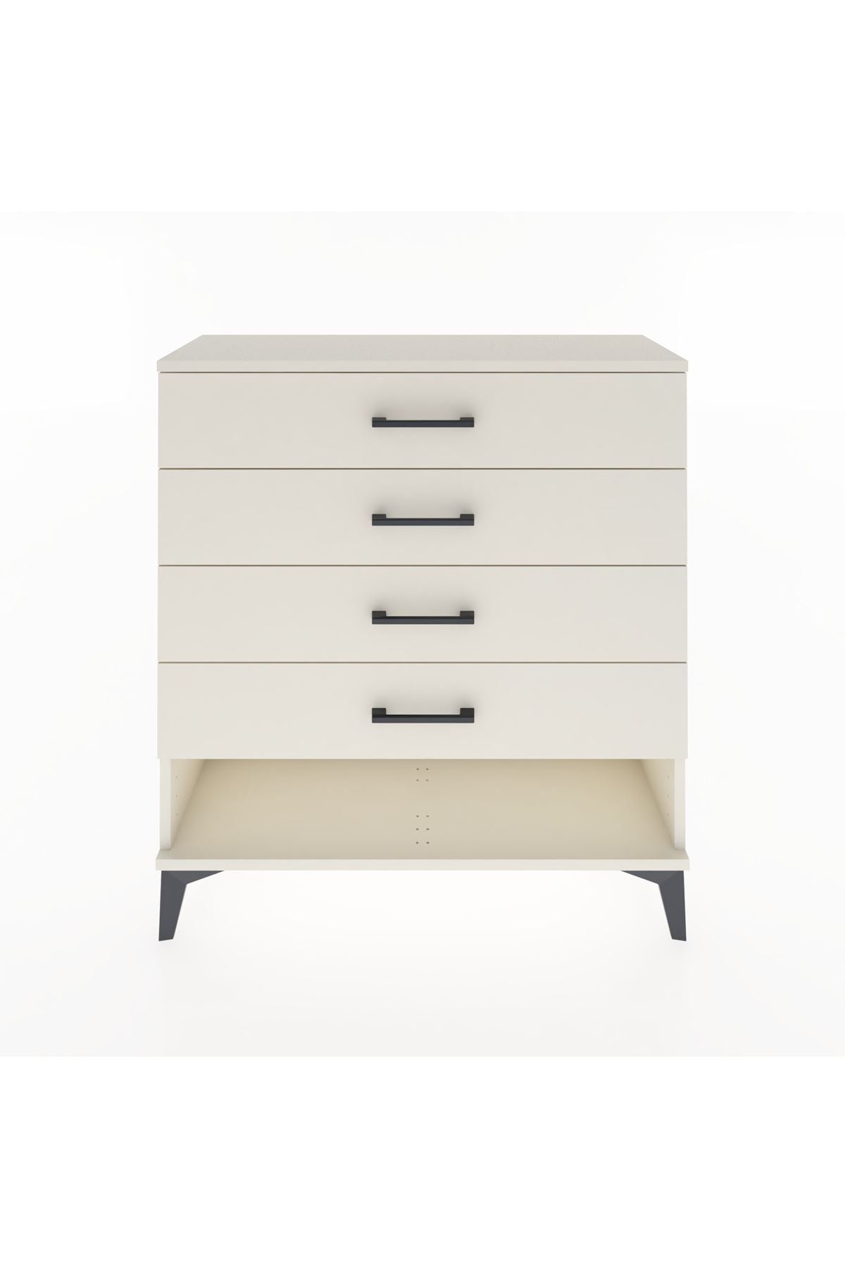 Arges Şifonyer 4 Çekmeceli 88x30x96 - S04M002V1A