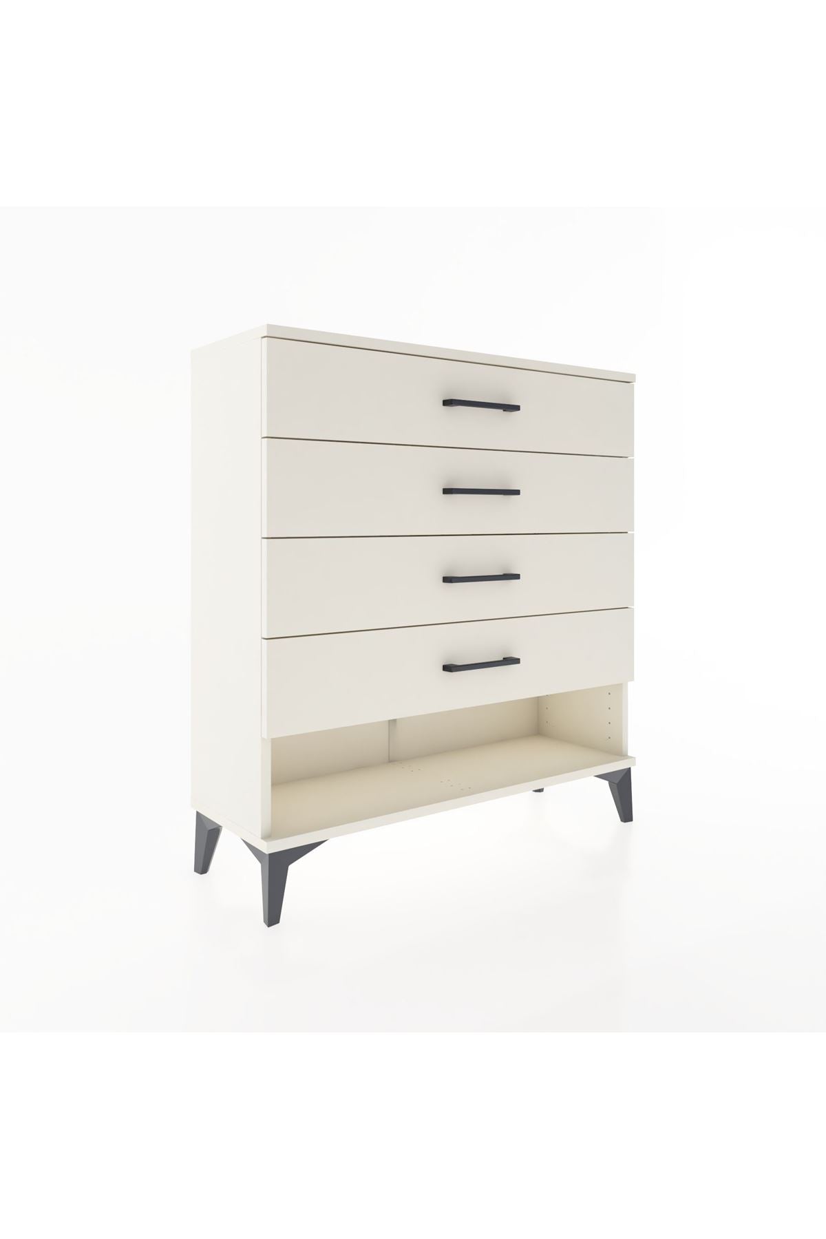 Arges Şifonyer 4 Çekmeceli 88x30x96 - S04M002V1A