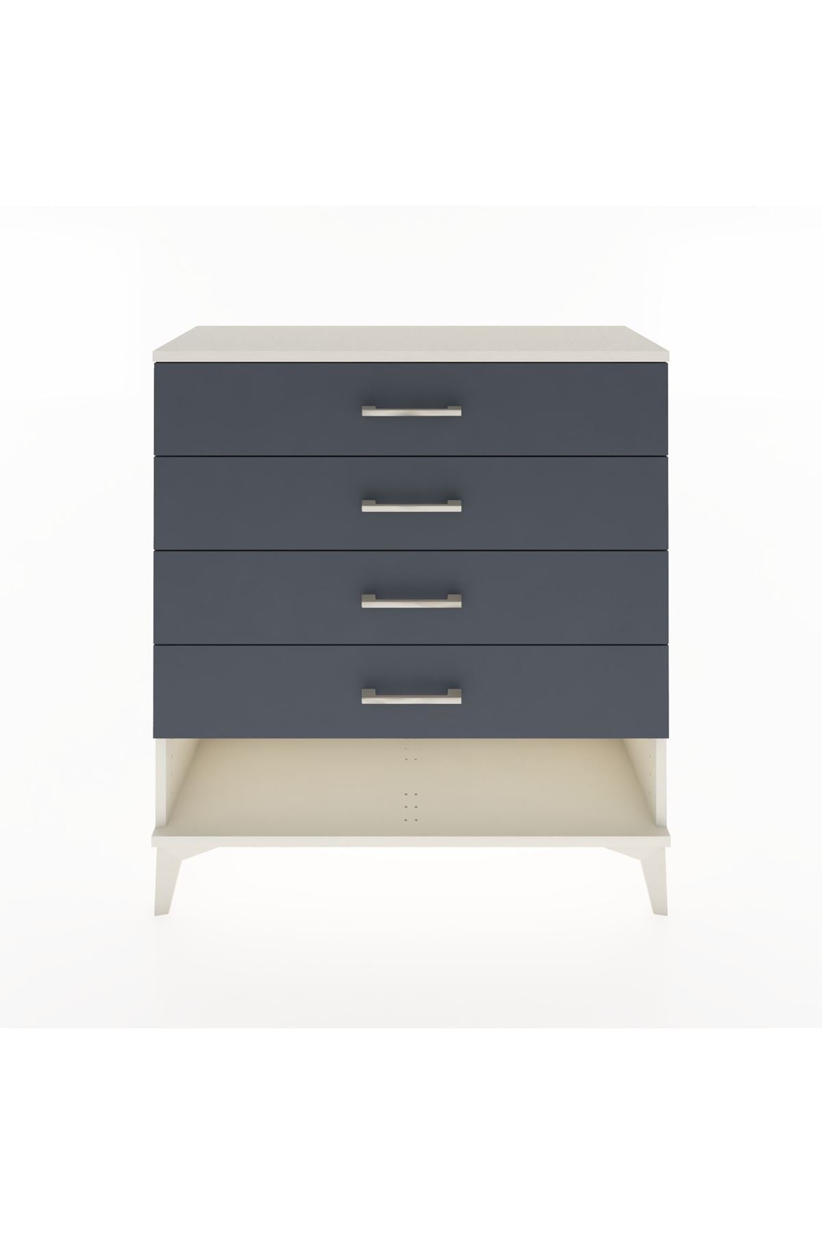 Arges Şifonyer 4 Çekmeceli 88x30x96 - S04M002V2A