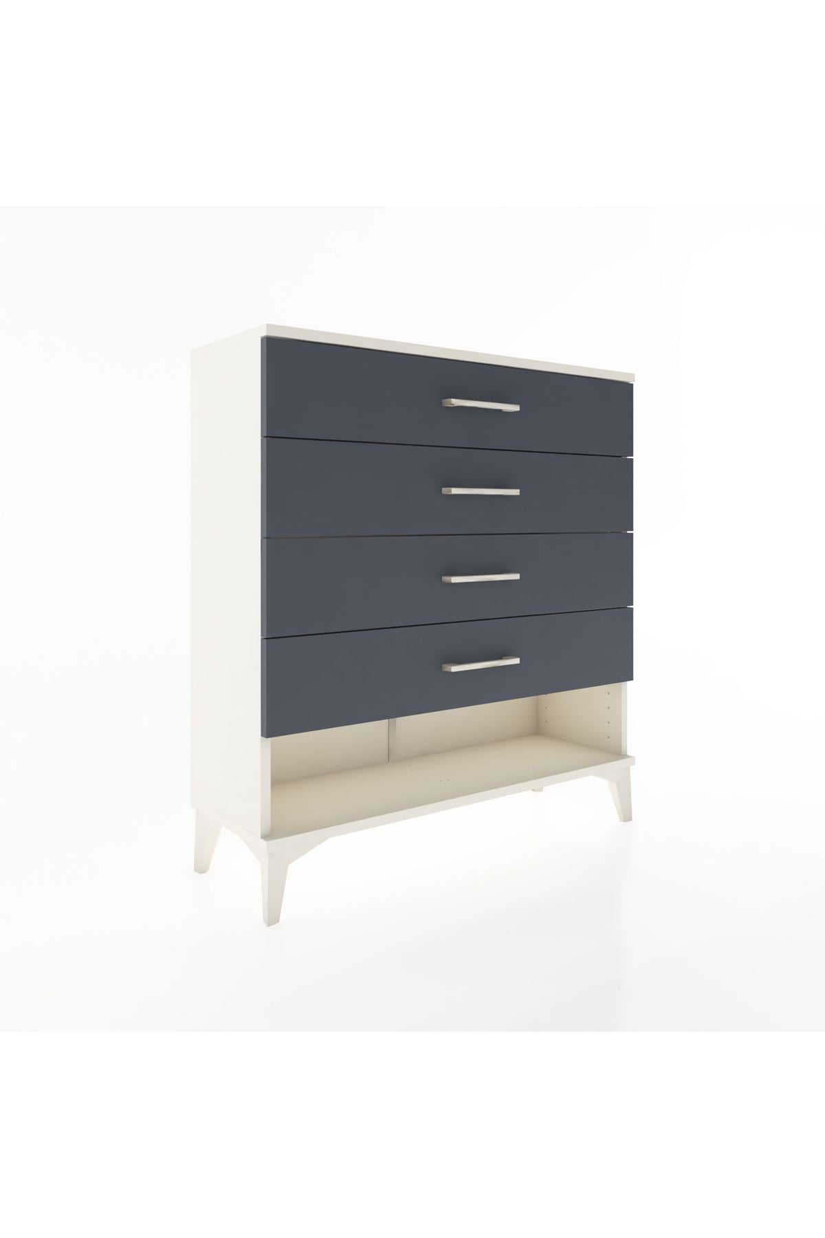 Arges Şifonyer 4 Çekmeceli 88x30x96 - S04M002V2A