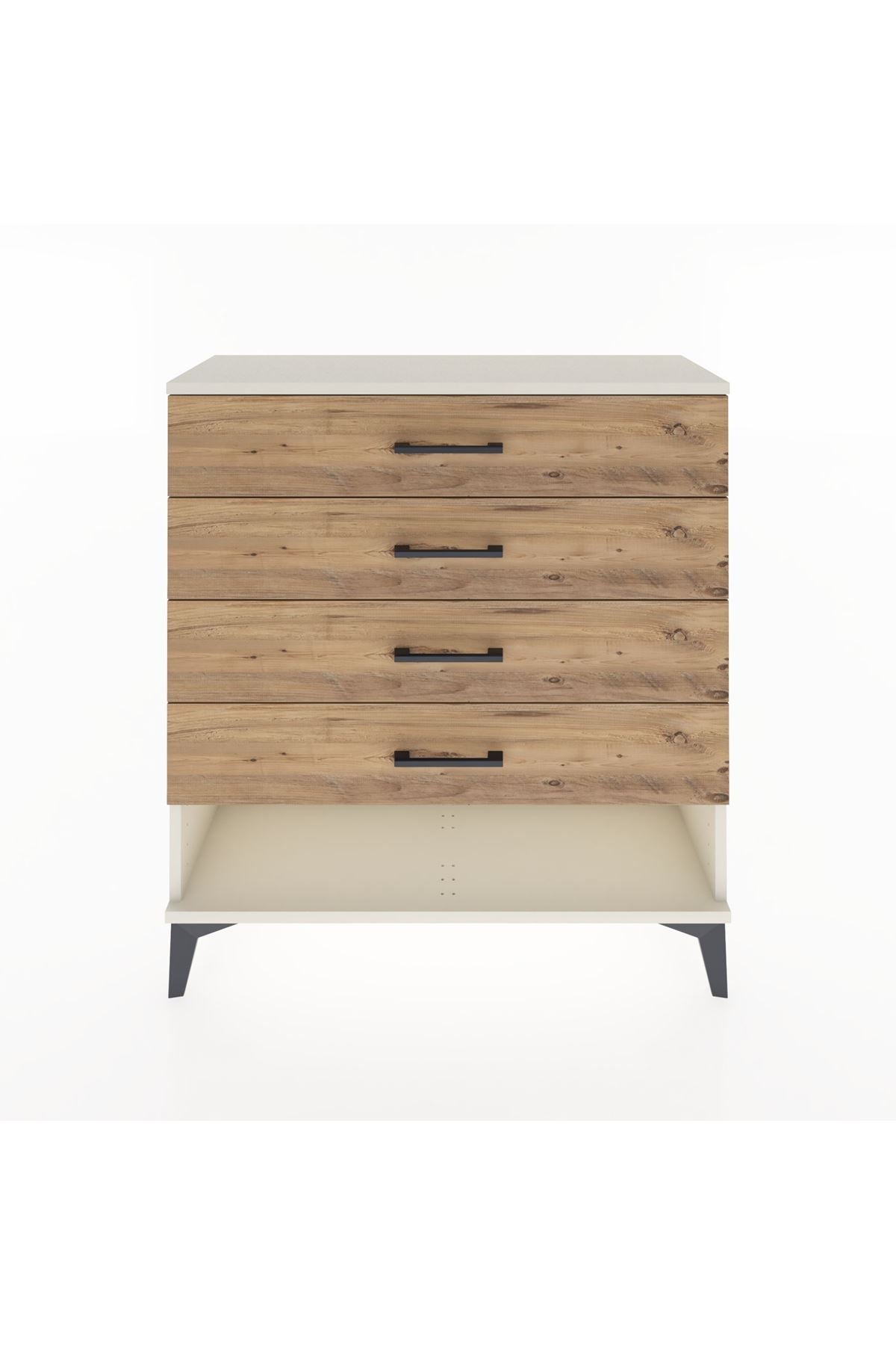 Arges Şifonyer 4 Çekmeceli 88x30x96 - S04M002V3A