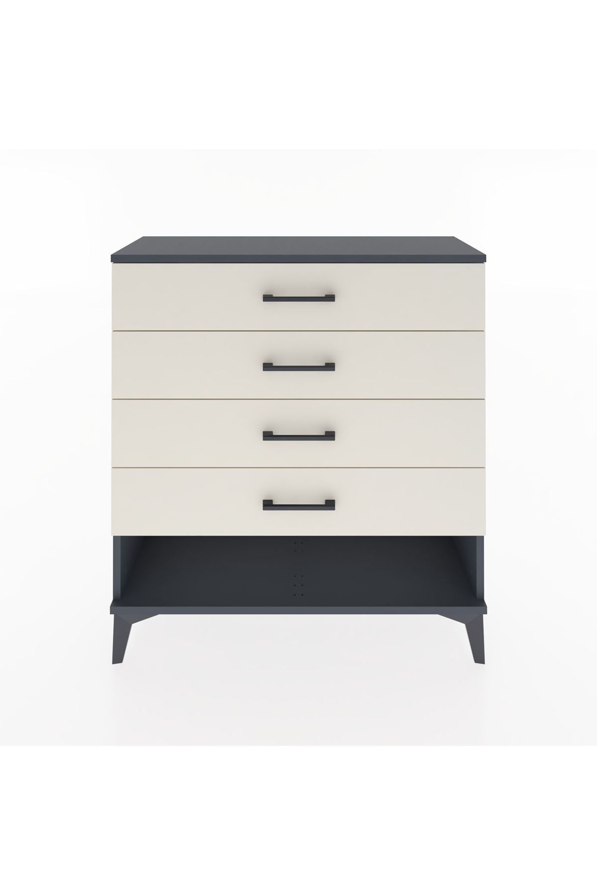 Arges Şifonyer 4 Çekmeceli 88x30x96 - S04M002V4A