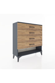 Arges Şifonyer 4 Çekmeceli 88x30x96 - S04M002V6A
