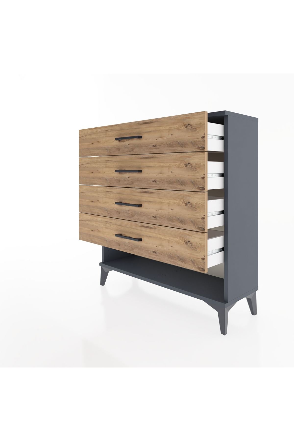 Arges Şifonyer 4 Çekmeceli 88x30x96 - S04M002V6A