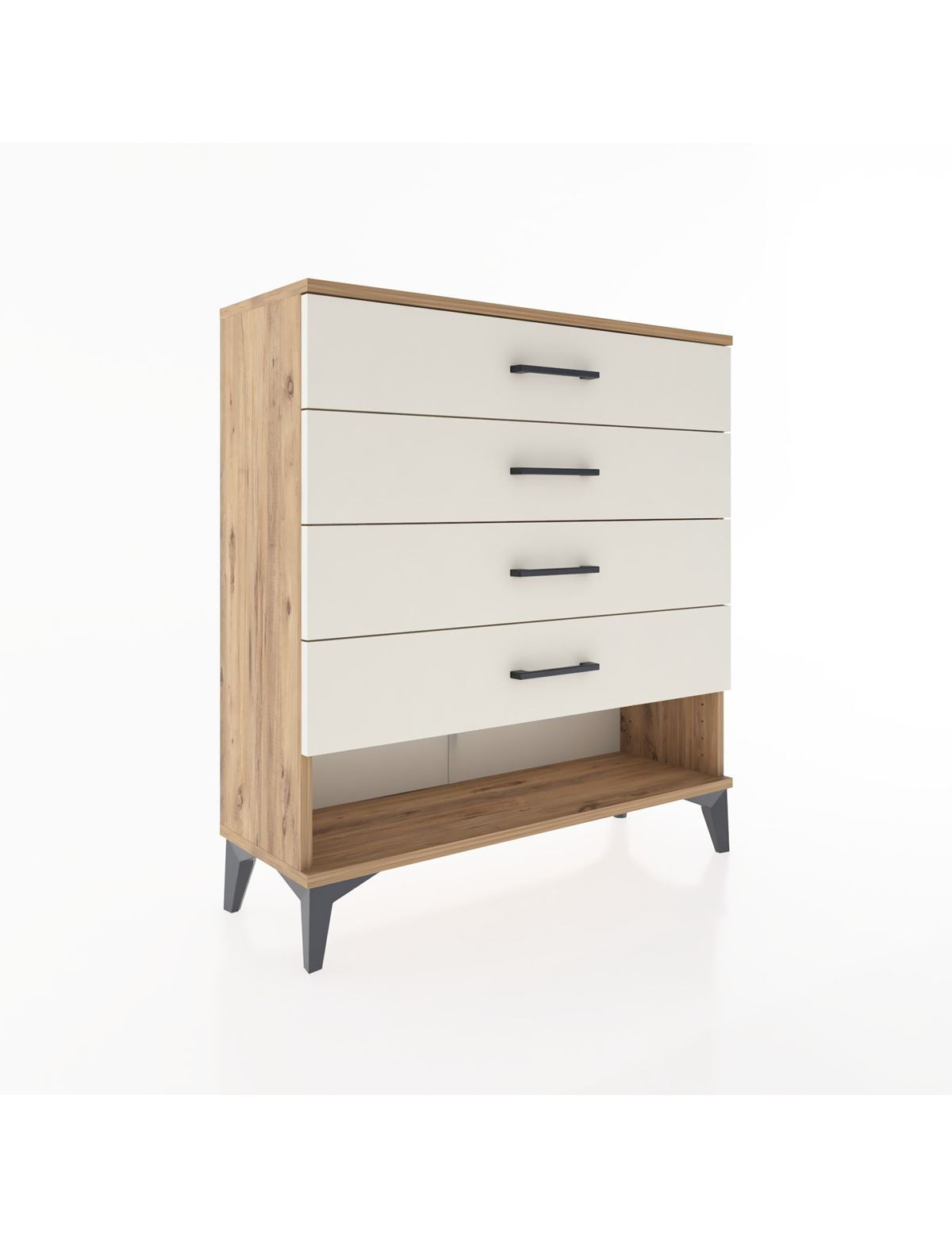 Arges Şifonyer 4 Çekmeceli 88x30x96 - S04M002V7A