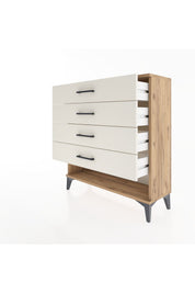 Arges Şifonyer 4 Çekmeceli 88x30x96 - S04M002V7A