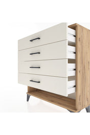 Arges Şifonyer 4 Çekmeceli 88x30x96 - S04M002V7A