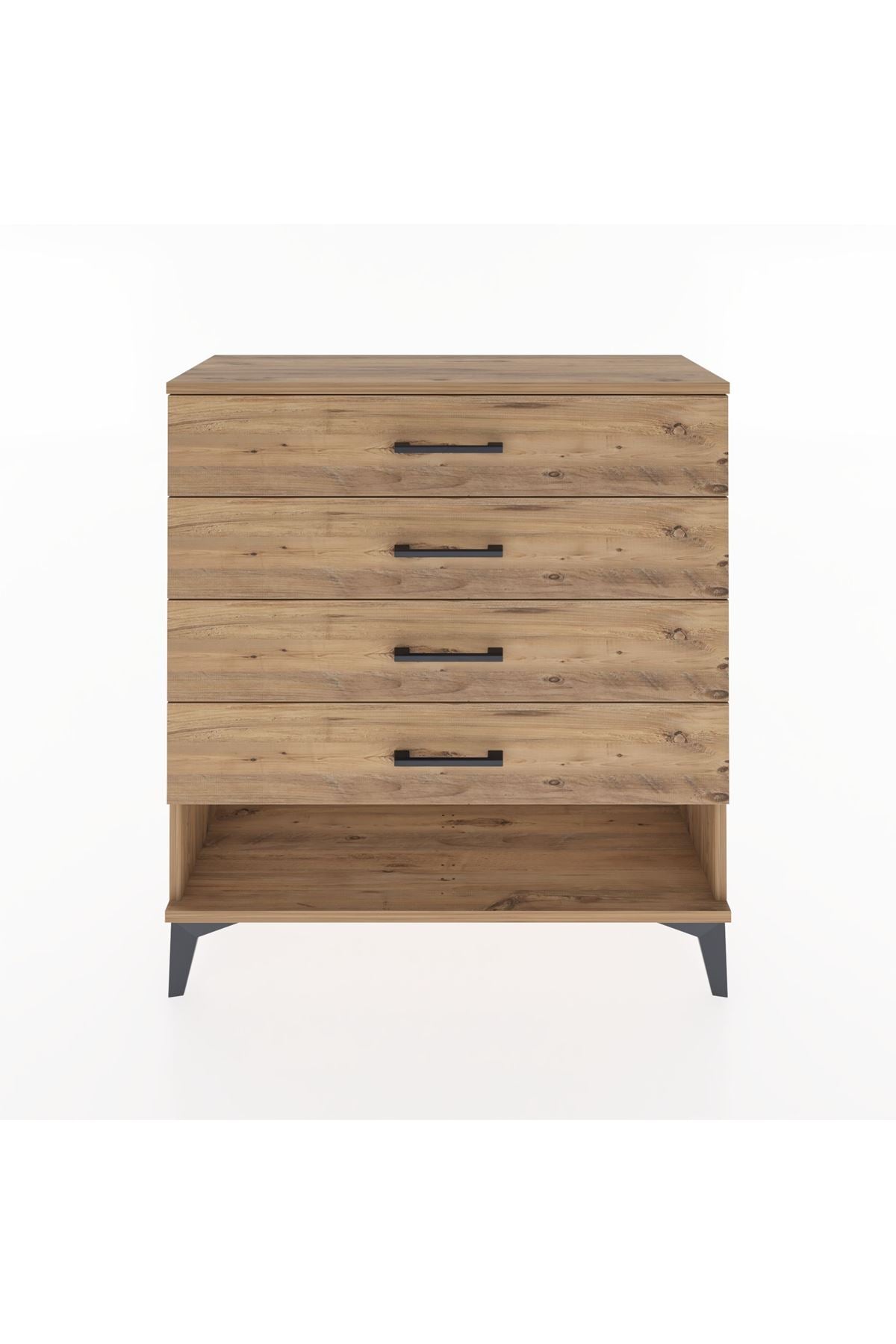 Arges Şifonyer 4 Çekmeceli 88x30x96 - S04M002V9A