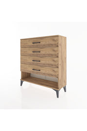 Arges Şifonyer 4 Çekmeceli 88x30x96 - S04M002V9A