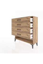 Arges Şifonyer 4 Çekmeceli 88x30x96 - S04M002V9A
