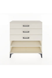 Arges Şifonyer Tek Raflı 3 Çekmeceli 88x30x96 - S04M003V1A