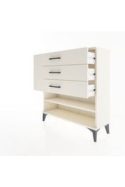 Arges Şifonyer Tek Raflı 3 Çekmeceli 88x30x96 - S04M003V1A