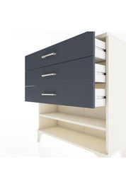 Arges Şifonyer Tek Raflı 3 Çekmeceli 88x30x96 - S04M003V2A