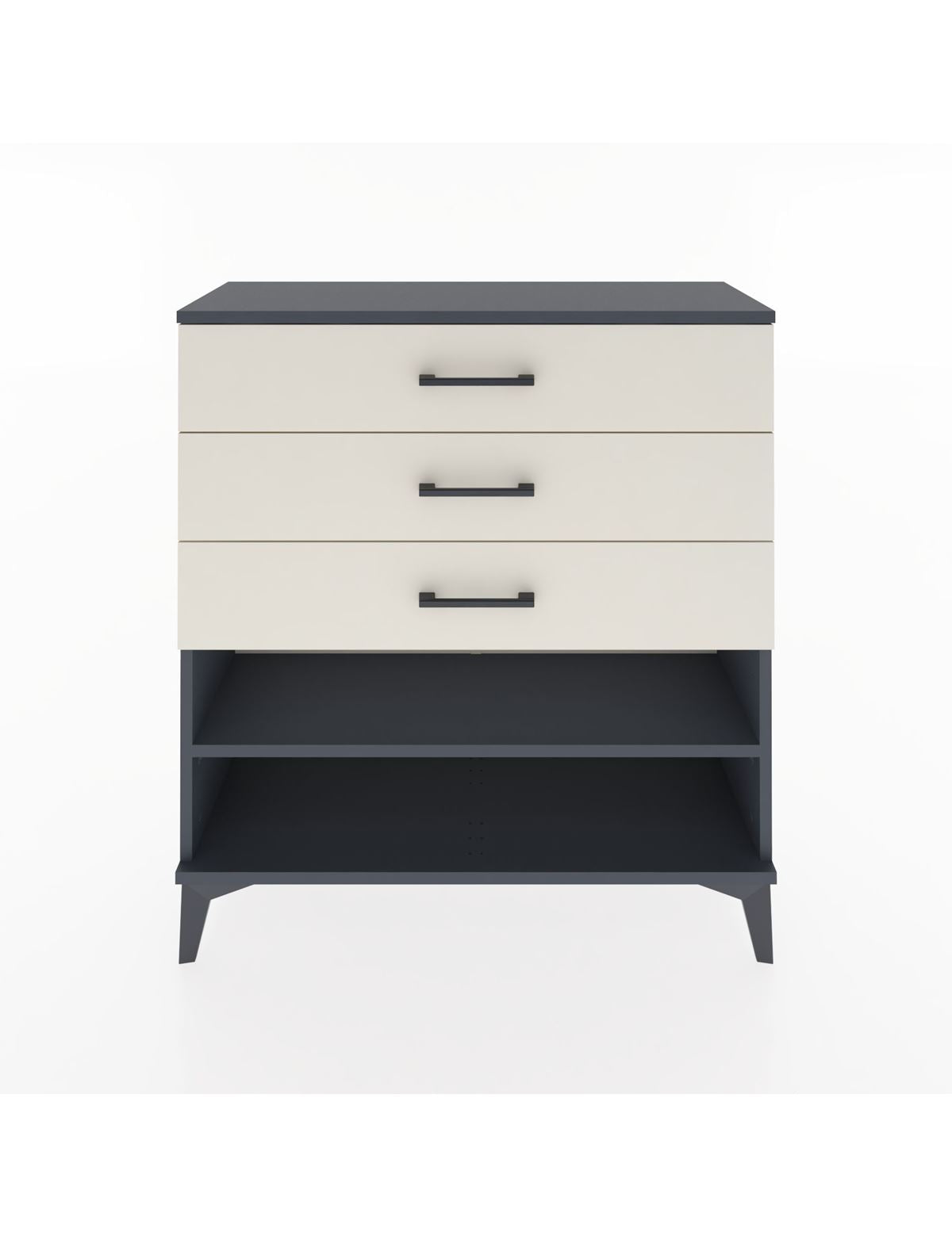Arges Şifonyer Tek Raflı 3 Çekmeceli 88x30x96 - S04M003V4A
