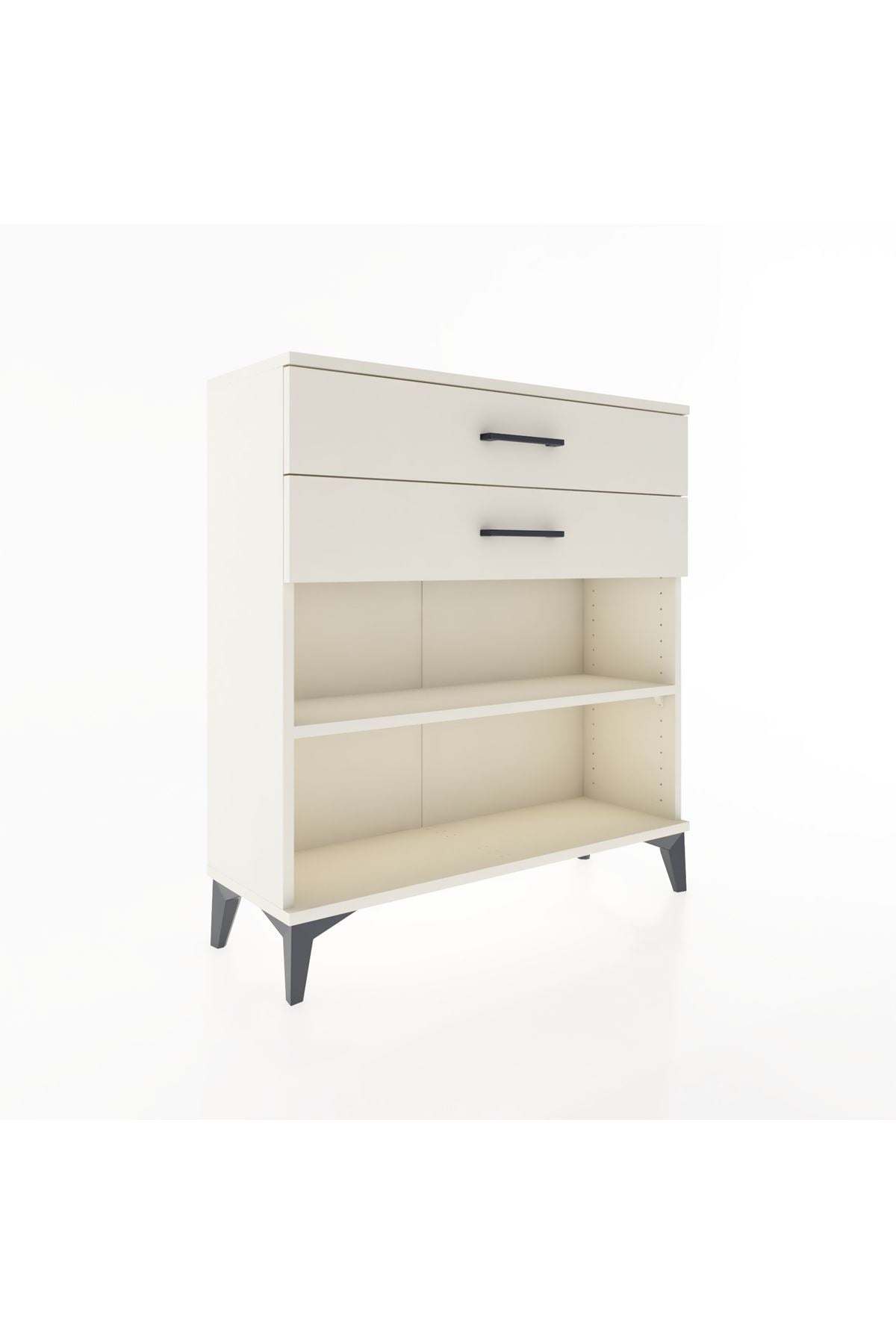 Arges Şifonyer Tek Raflı 2 Çekmeceli 88x30x96 - S04M004V1A
