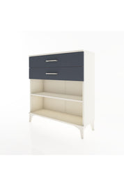 Arges Şifonyer Tek Raflı 2 Çekmeceli 88x30x96 - S04M004V2A