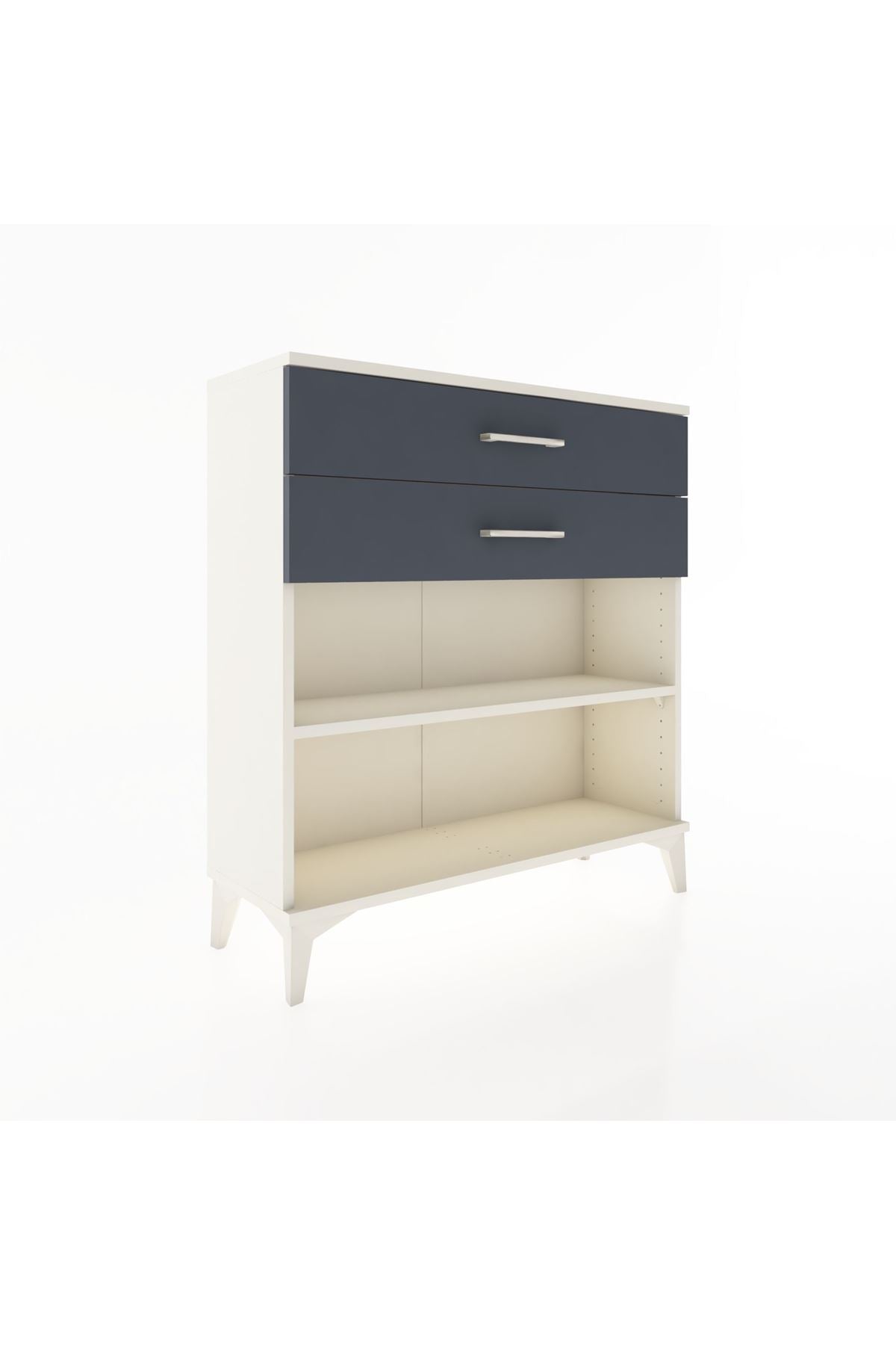 Arges Şifonyer Tek Raflı 2 Çekmeceli 88x30x96 - S04M004V2A