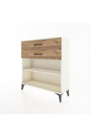 Arges Şifonyer Tek Raflı 2 Çekmeceli 88x30x96 - S04M004V3A