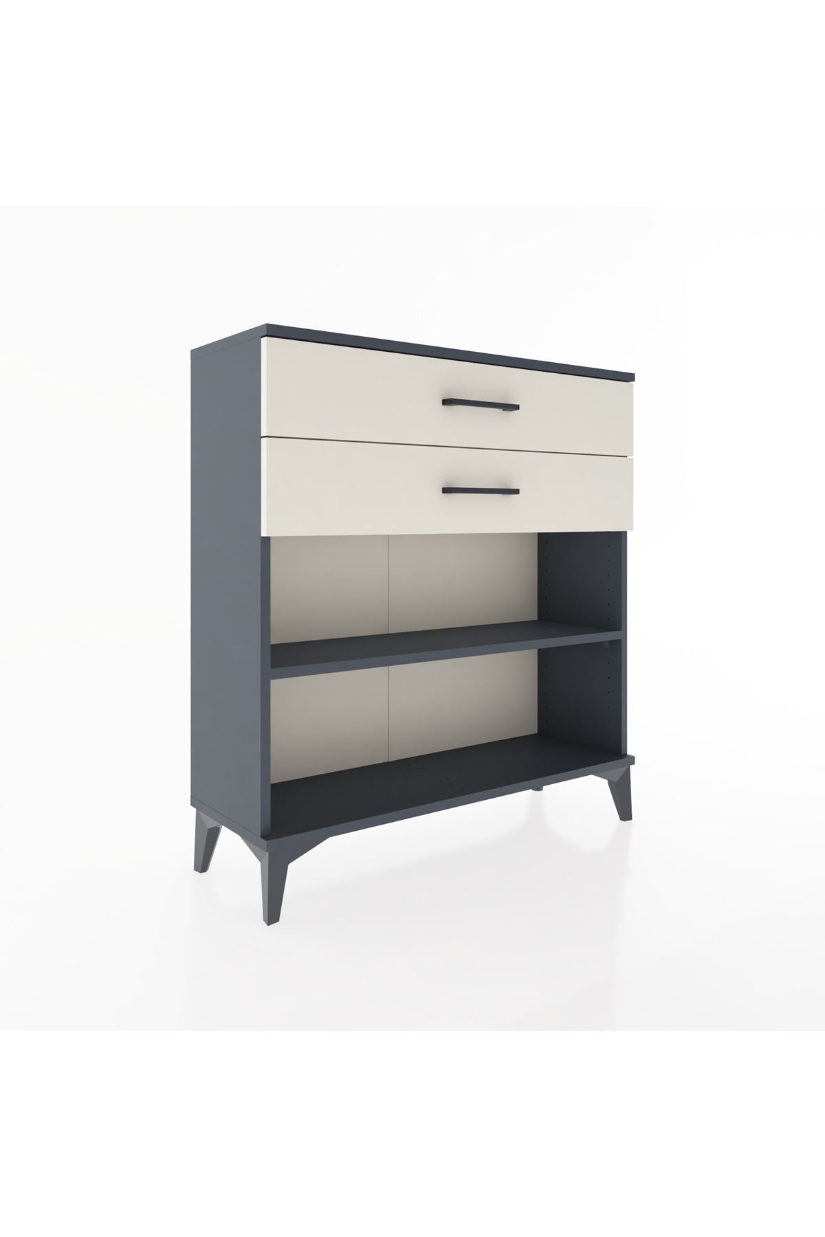 Arges Şifonyer Tek Raflı 2 Çekmeceli 88x30x96 - S04M004V4A