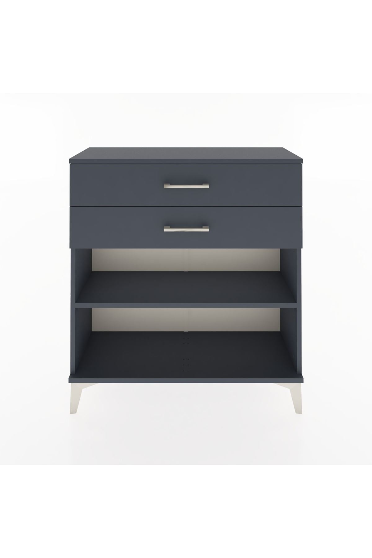 Arges Şifonyer Tek Raflı 2 Çekmeceli 88x30x96 - S04M004V5A