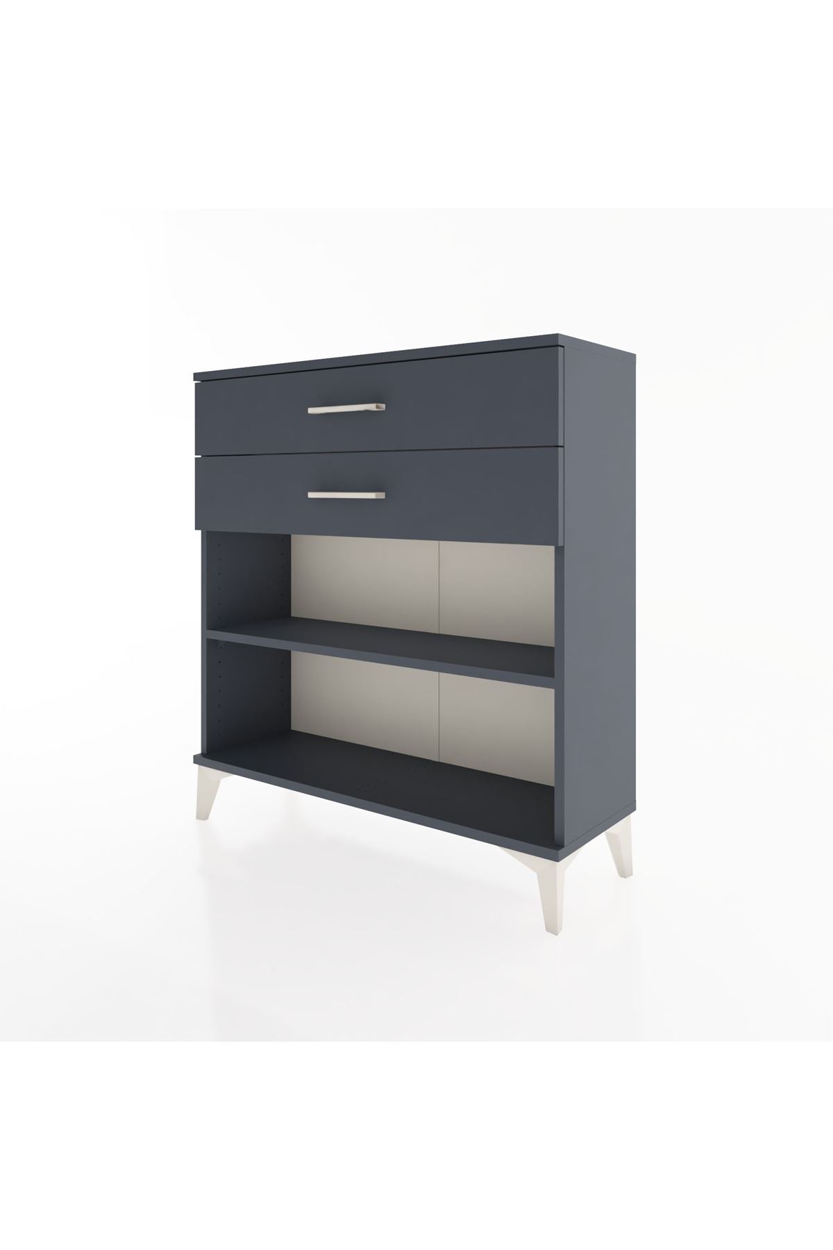 Arges Şifonyer Tek Raflı 2 Çekmeceli 88x30x96 - S04M004V5A