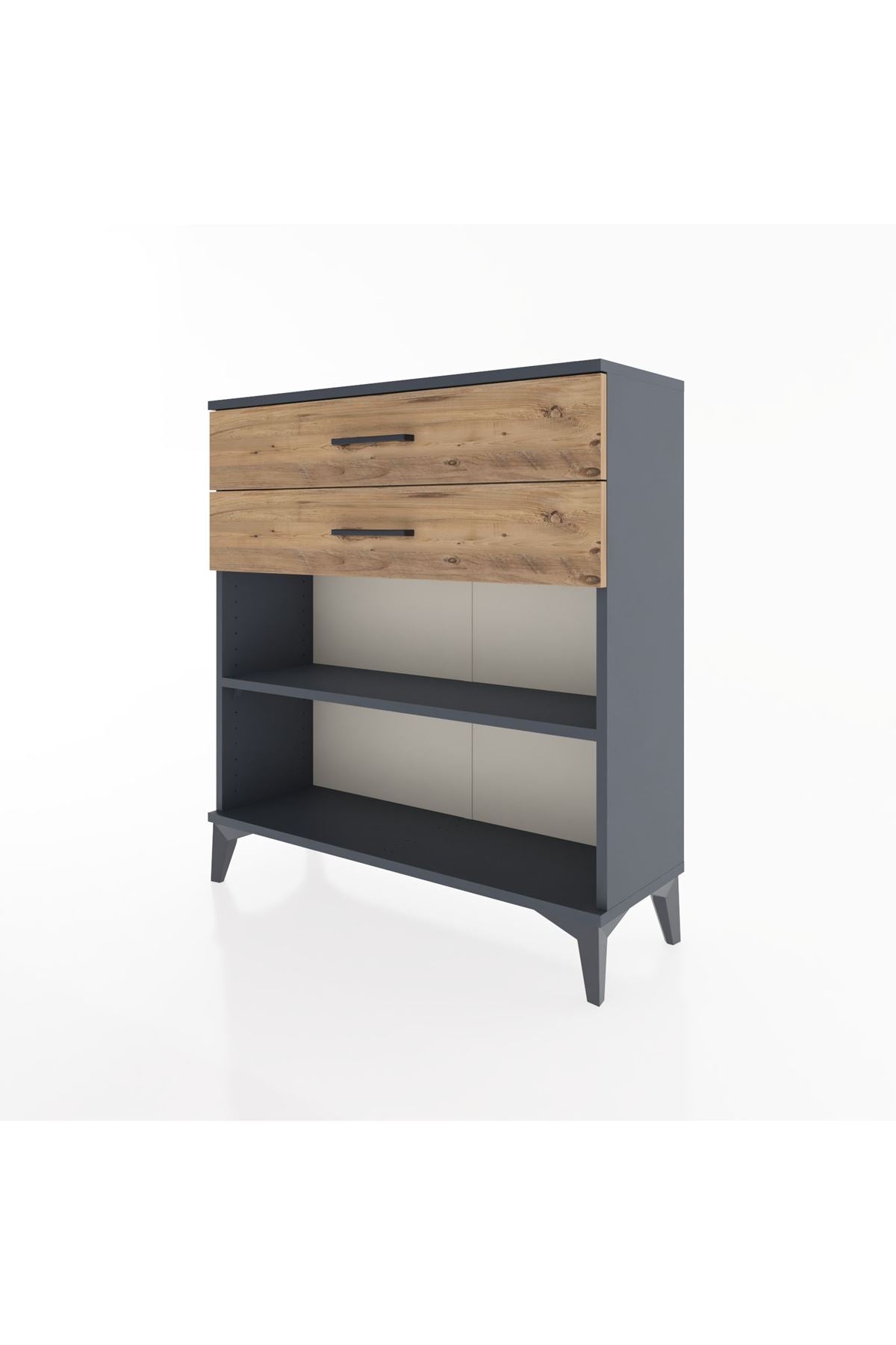 Arges Şifonyer Tek Raflı 2 Çekmeceli 88x30x96 - S04M004V6A