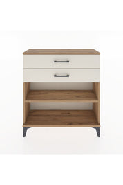 Arges Şifonyer Tek Raflı 2 Çekmeceli 88x30x96 - S04M004V7A