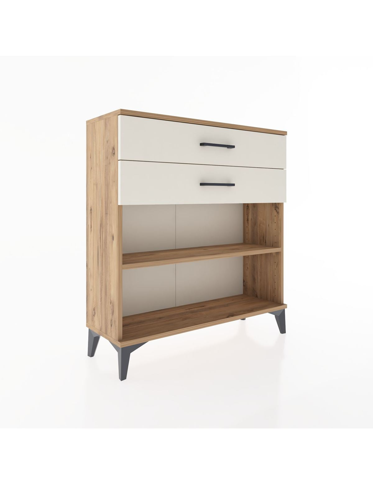 Arges Şifonyer Tek Raflı 2 Çekmeceli 88x30x96 - S04M004V7A