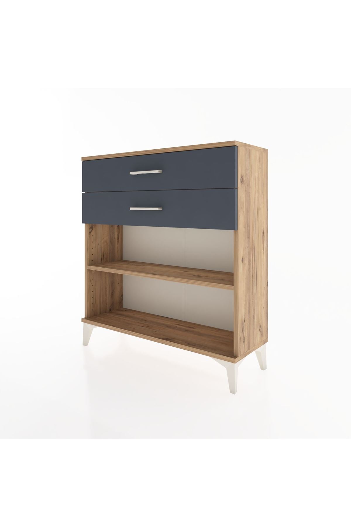 Arges Şifonyer Tek Raflı 2 Çekmeceli 88x30x96 - S04M004V8A