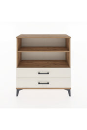 Arges Şifonyer 2 Raflı 2 Çekmeceli 88x30x96 - S04M005V7A
