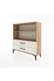 Arges Şifonyer 2 Raflı 2 Çekmeceli 88x30x96 - S04M005V7A