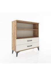 Arges Şifonyer 2 Raflı 2 Çekmeceli 88x30x96 - S04M005V7A
