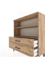 Arges Şifonyer 2 Raflı 2 Çekmeceli 88x30x96 - S04M005V9A