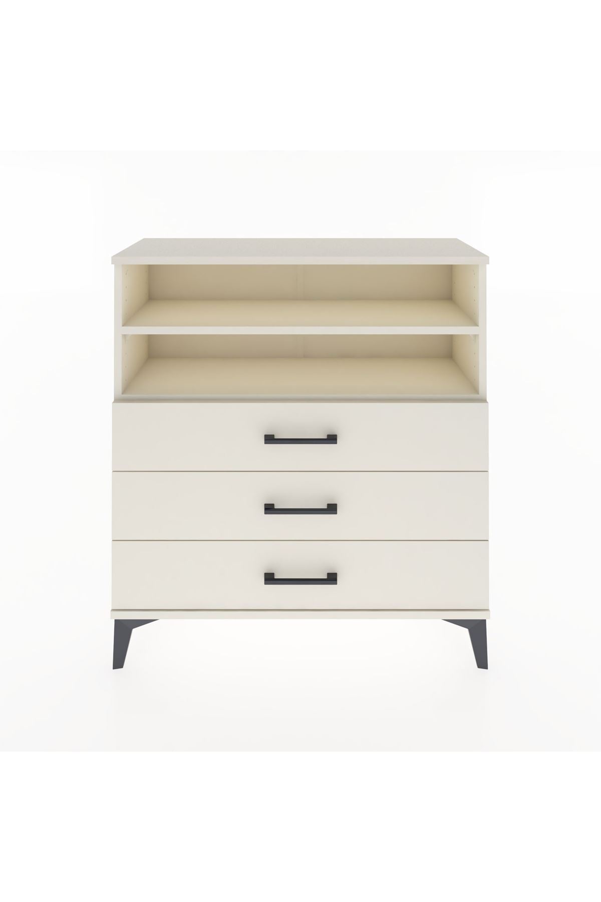 Arges Şifonyer 2 Raflı 3 Çekmeceli 88x30x96 - S04M006V1A