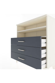 Arges Şifonyer 2 Raflı 3 Çekmeceli 88x30x96 - S04M006V2A