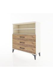 Arges Şifonyer 2 Raflı 3 Çekmeceli 88x30x96 - S04M006V3A