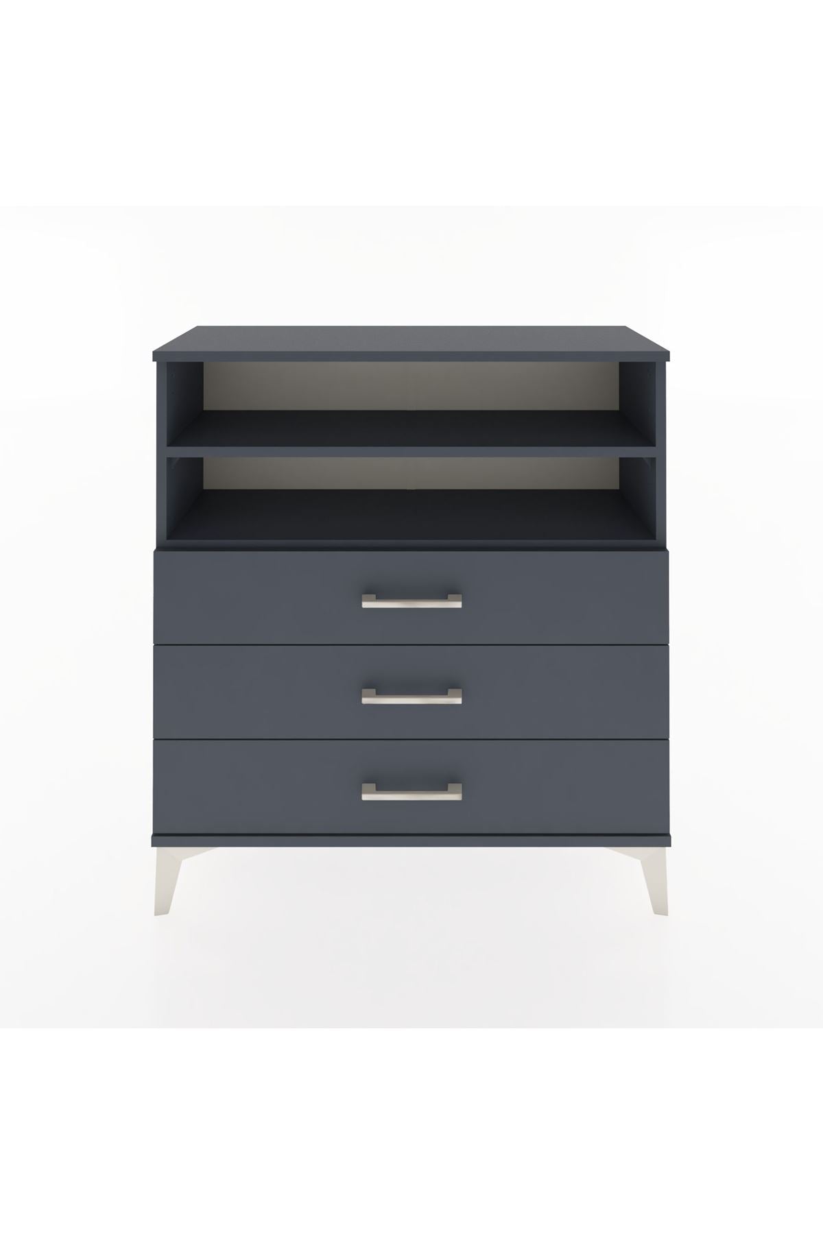 Arges Şifonyer 2 Raflı 3 Çekmeceli 88x30x96 - S04M006V5A