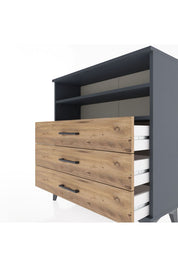 Arges Şifonyer 2 Raflı 3 Çekmeceli 88x30x96 - S04M006V6A