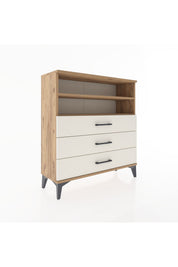 Arges Şifonyer 2 Raflı 3 Çekmeceli 88x30x96 - S04M006V7A