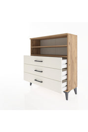 Arges Şifonyer 2 Raflı 3 Çekmeceli 88x30x96 - S04M006V7A