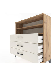 Arges Şifonyer 2 Raflı 3 Çekmeceli 88x30x96 - S04M006V7A